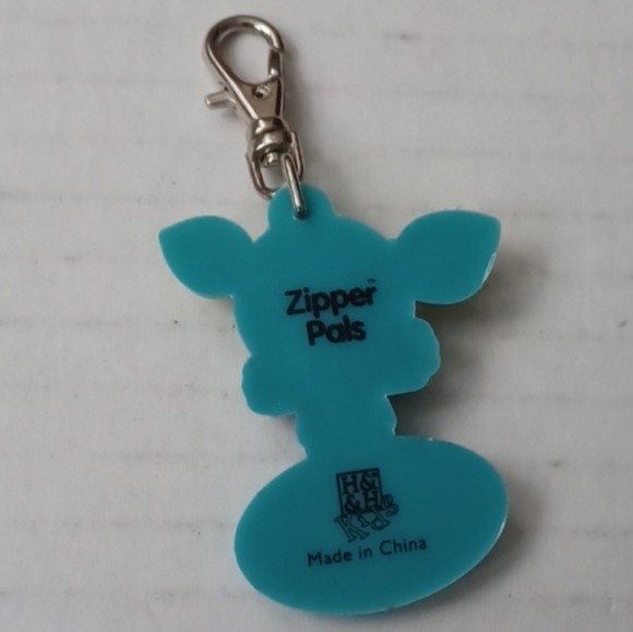 4/$40 Blue Personalized Keychain/Zipper Charm - Kylie - Picture 2 of 4